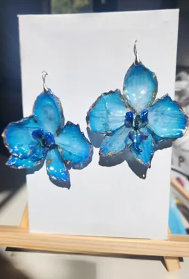 Pendientes Phalaenopsis Blue, foto 1