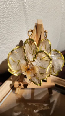 Pendientes Phalaenopsis Golden, foto 1